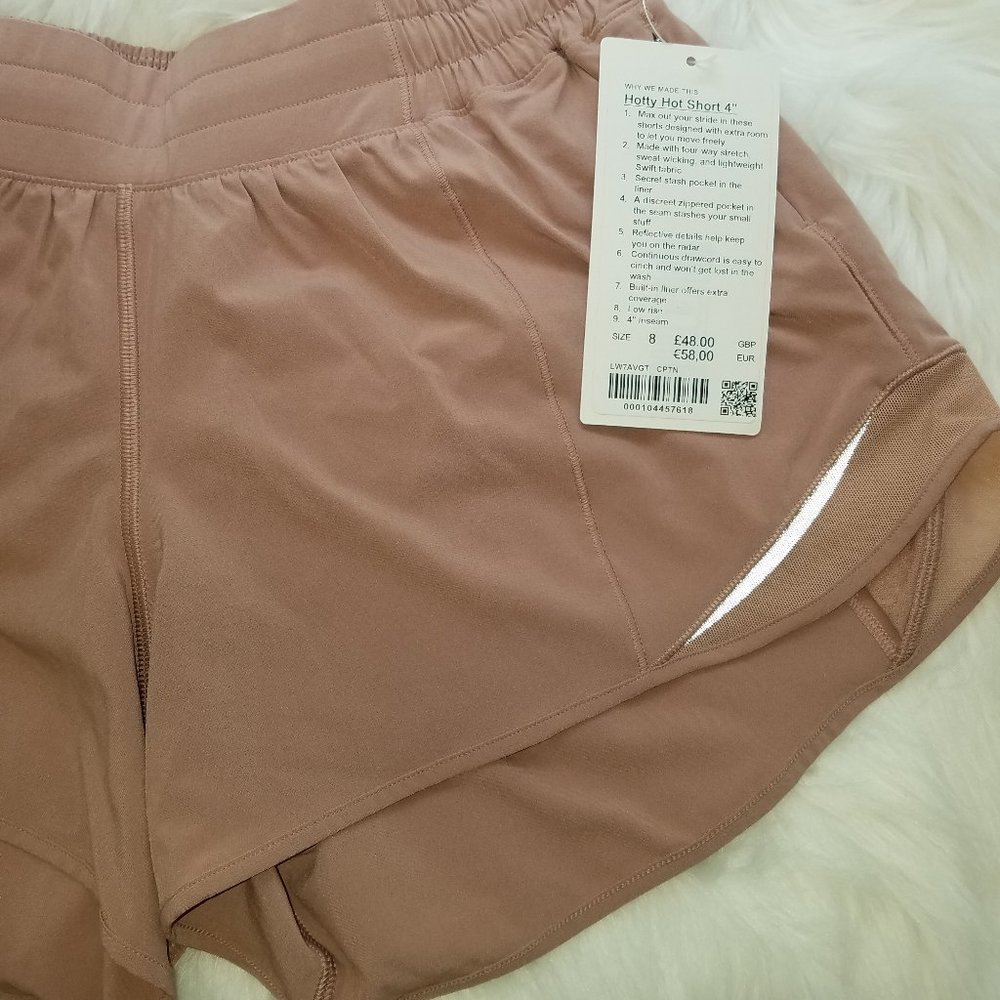 Lululemon copper coil hotty hot short size 8 NWT - Picture 5 of 10